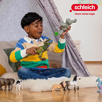 Schleich Bayala - Winged Fairy and Flying Lion Toy Set for Girls and Boys - Moveable Pink Lion and Cute Magnetic Blue Fairy Action Figure - Magical Animal Figurine Playset for Kids Ages 5+ | 70714