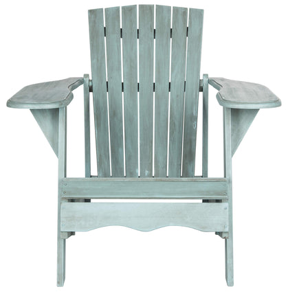 Safavieh Outdoor Collection Mopani Adirondack Chair, Beach House Blue