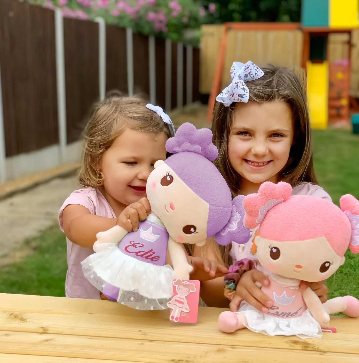 Gloveleya Baby Doll Girls Gifts Plush Candy Princess Dolls Purple