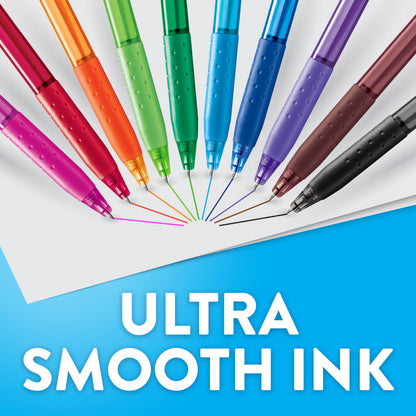 Paper Mate InkJoy 300RT Retractable Ballpoint Pens, Medium Point (1.0mm), Black Ink, 36 Count - Office Supplies, Journaling, Writing, Note-Taking