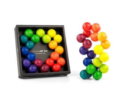 PLAYABLE ART Ball, Rainbow 20