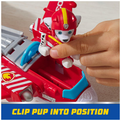 Paw Patrol Air Rescue Marshall Fire Fighter Rescue Plane with Launcher and 2 Bullets, Toys for Boys and Girls Ages 3+