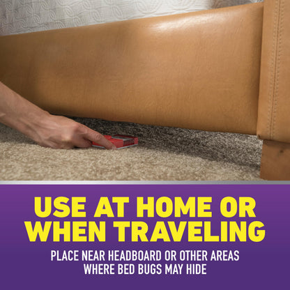 Ortho Home Defense Max Bed Bug Trap - Detect Bed Bugs in Homes and While Traveling, Package Contains 2 Traps