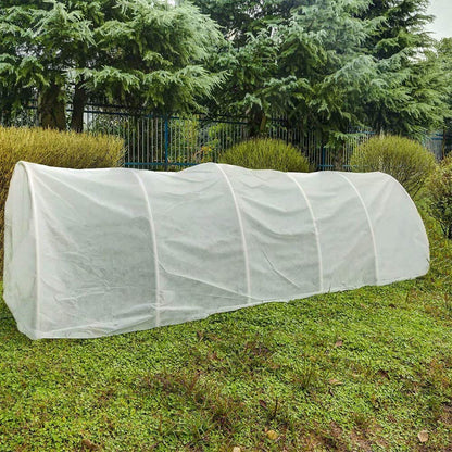 Agfabric Plant Covers Freeze Protection Frost Blankets for Plants 5'x25' 1.2oz Row Covers Outdoor Plant Covers for Winter Freeze Cloths for Plants Winter Frost Pests Protection,White