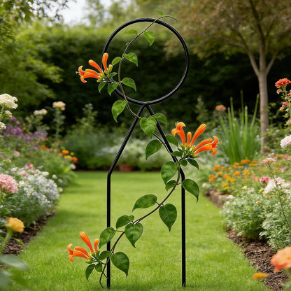Indoor Plant Trellis - 34cm Heavy Duty Weather Resistant Support,Trellis for Climbing Plants Outdoor | for Potted Ivy Vine Houseplants Flower Yard Patio Porch Landscape Balcony