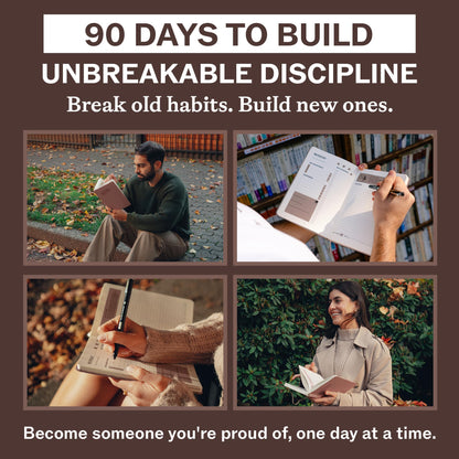 Sprouht Undated Daily Planner | 90 Day Daily & Weekly Productivity Journal with Hourly Schedule, To Do List, Goal Tracker & Habit Tracker | ADHD Planner for Men & Women | Hardcover Agenda