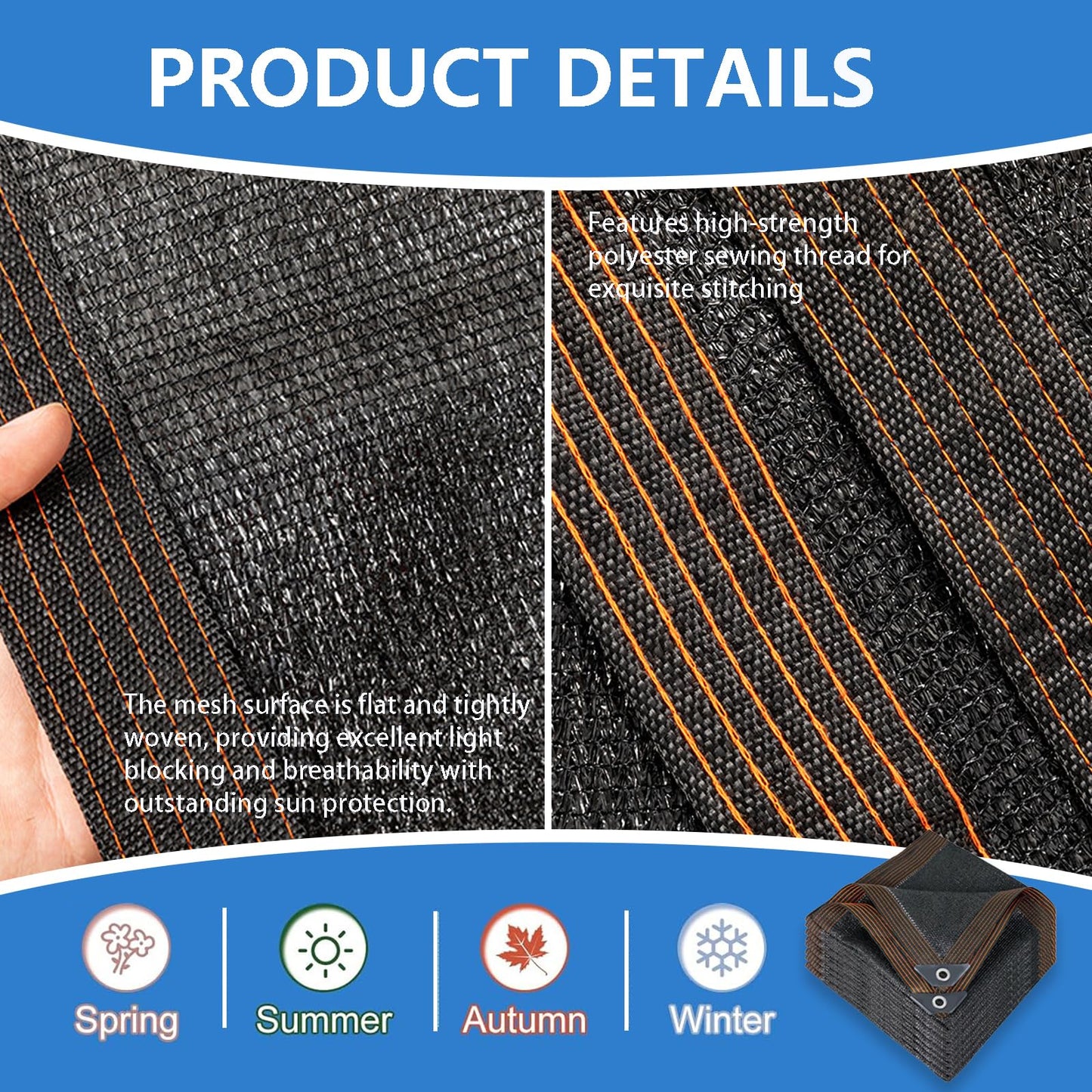 Shade Cloth, 90% Shading Rate Sun Shade sail Durable mesh tarp,Plant Shades for Outdoor Plants Sunshade, Shade Cloth for Garden,Dog Kennel Cover,greenhouses, Patio net (Black, 1.8 * 3.6M/6 * 12FT)