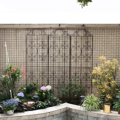 Thealyn Garden Trellis 2 Pack 80 Inch.H x 22 Inch.W Heavy-Duty Climbing Plant Trellis Metal Plant Supports Suitable Supporting Climbing Plants Outdoor, Roses, Vegetables, Vines, Flowers