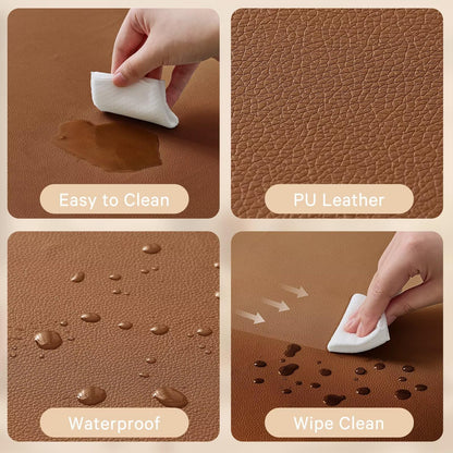 ILPEOD Waterproof Baby Play Mat for Floor Memory Foam 79 * 79 Cushion Playpen Playmat Tummy Time Crawling Mat Nursery Rug Thick Pad Create Soft & Safe Area for Infants,Toddler,Kids,Chestnut