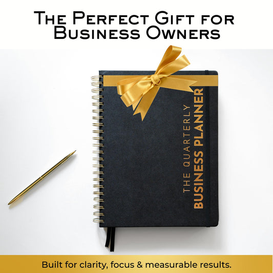 GROWTH ATLAS Daily, Weekly & Monthly Planner – Undated Day Planner & Productivity Planner for Business Owners – 90-Day Goal Organizer System & Planner Notebook for Work – Plan, Execute & Reflect with Clarity for Growth