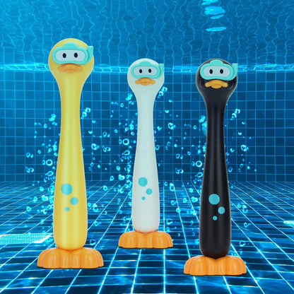 DOADW Summer Pool Toys Underwater Diving Games Dive Sticks Duck 3-Pack