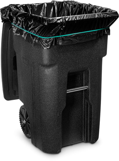 Rubber Bands for 95 Gallon Trash Cans – 6 Pack | Secure 95 Gallon Trash Bags | Heavy Duty, Durable, Stretchable, & Reusable for 95 Gal Garbage Cans