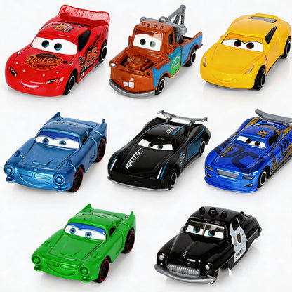 1/55 Scale Diecast Race Cars for Kids - Action Alloy Vehicle Set with Cool Design, Birthday for Boys Girls Ages 3 4 5 6