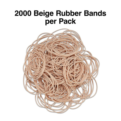 Staples Rubber Bands, Size #16, 1 lb. Bag – Small Economy Bands for Paper Bundling & Office Sorting
