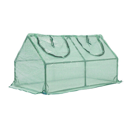 BPS 4x2x2 FT 3-in-1 Mini Greenhouse Kit, Small Greenhouse with Triple-Layer Window for All-Season Vegetable and Plant Growing