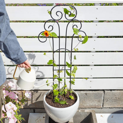 GOOOXIM 31 Inch Trellis for Potted Plants - Iron Plant Support for Climbing Vines and Houseplants, Ideal Garden Stake for Monstera and Medium Plants, Perfect for Indoor and Outdoor Use