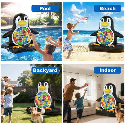 MOONTOY Fun Pool Toys, Inflatable Dart Board Floating Water Game for Kids Ages 4-8 8-12, Outdoor Backyard & Beach Games for Boys Girls Teens and Adults, Summer Party Birthday Gift