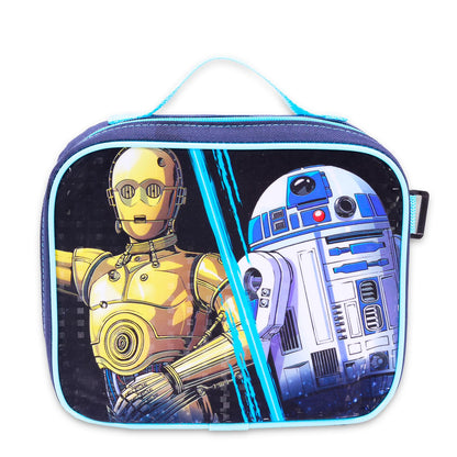 Star Wars Backpack with Lunch Box Set for Boys ~ Bundle with Deluxe 16" Backpack, Insulated Lunch Bag, Water Bottle, More | Star Wars School Supplies