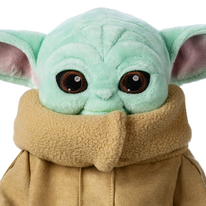 Disney Store Baby Yoda Plush - Official Grogu Stuffed Toy from The Mandalorian - Soft and Snuggly Baby Yoda Plush with Embroidered Features - Perfect Cuddly Galactic Companion for Fans.