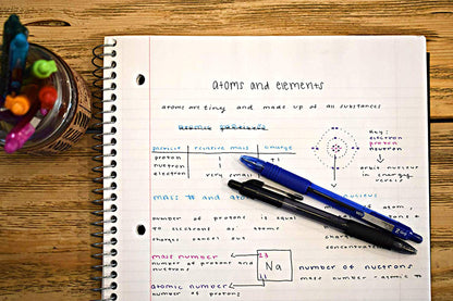 Zebra Pen Z-Grip Retractable Ballpoint Pen, Medium Point, 1.0 mm, 12 Black & 12 Blue Pack of 24