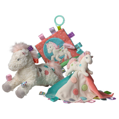 Mary Meyer Baby Gift Set Boxed Soft Toys, 3-Piece, Taggies Painted Pony