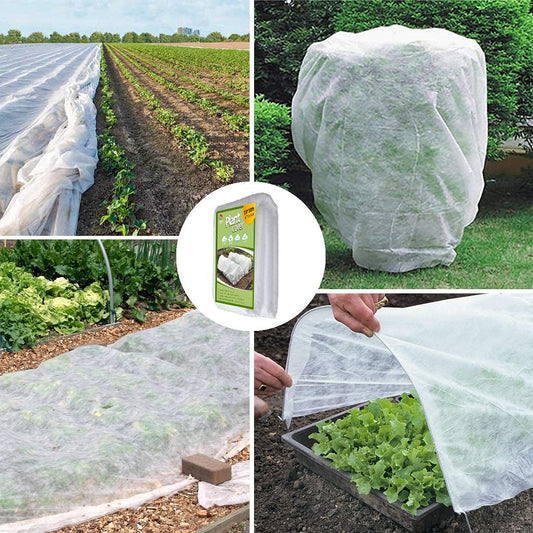 Plant Covers Freeze Protection, 10ft x 30ft 1.0oz/yd² Reusable Floating Row Cover, Frost Cloth for Outdoor Plants, Breathable Frost Blanket for Winter Cold Weather & Pest Protection