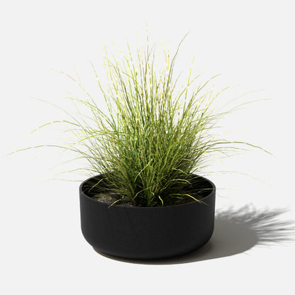 Veradek Mason Series Kona Bowl Planter - Round Planter for Indoor or Outdoor Tabletop/Balcony | Durable Plastic-Stone Composite Material | Modern Décor for Flowers, Succulents, Small Plants