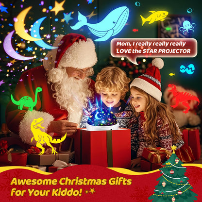 Staryou Dinosaur Toys for Kids 2-7, 【Remote+3 Films+93 Effects】 Dinosaur Toys for Kids 3-5, 【3 Timer+5 Brightness】 Baby Sensory Toys, Toddler Sensory Toy, Dinos Toys, 3 Year Boy Birthday Gifts