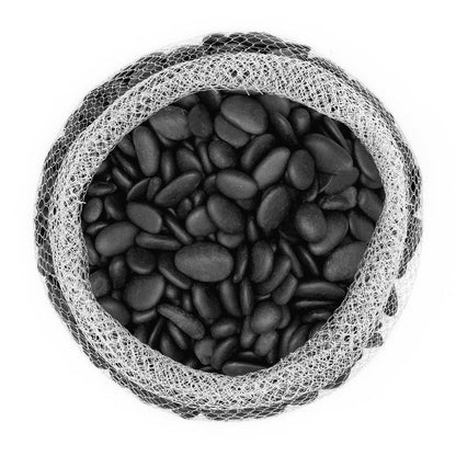 River Rocks Decorative Ornamental Vase Filler 1"-1.5" Black Aquarium Gravel 5 lbs - Landscaping Pebbles for Indoor Plants, Fish Tank Gravel, Terrarium& Home Decor, DIY & Crafting – Royal Imports
