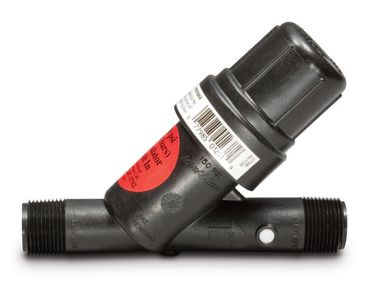 Rain Bird PRF07530S Drip Irrigation in-Line 30 PSI Pressure Regulating Y Filter, 3/4" Male Pipe Thread
