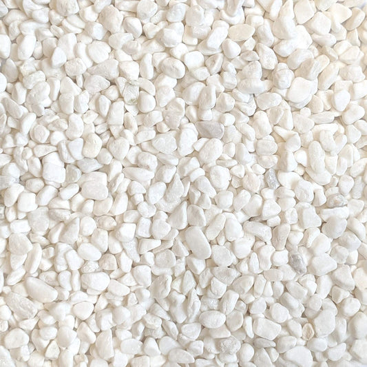 Midwest Hearth Decorative White Bean Pebbles 1/5" Size (5-lb Bag)