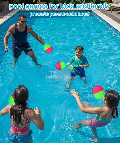 Qrooper Kids Toys Toss and Catch Game Set, Toys for 3 4 5 6 7 8 Year Old Boys Girls Birthday Gift, Yard Outdoor Games for Kid Toddler Ages 4-8 8-12 Beach Pool