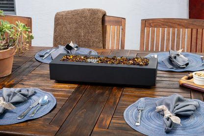 Bond Manufacturing 50857N Lara TableFire Firebowl, Black
