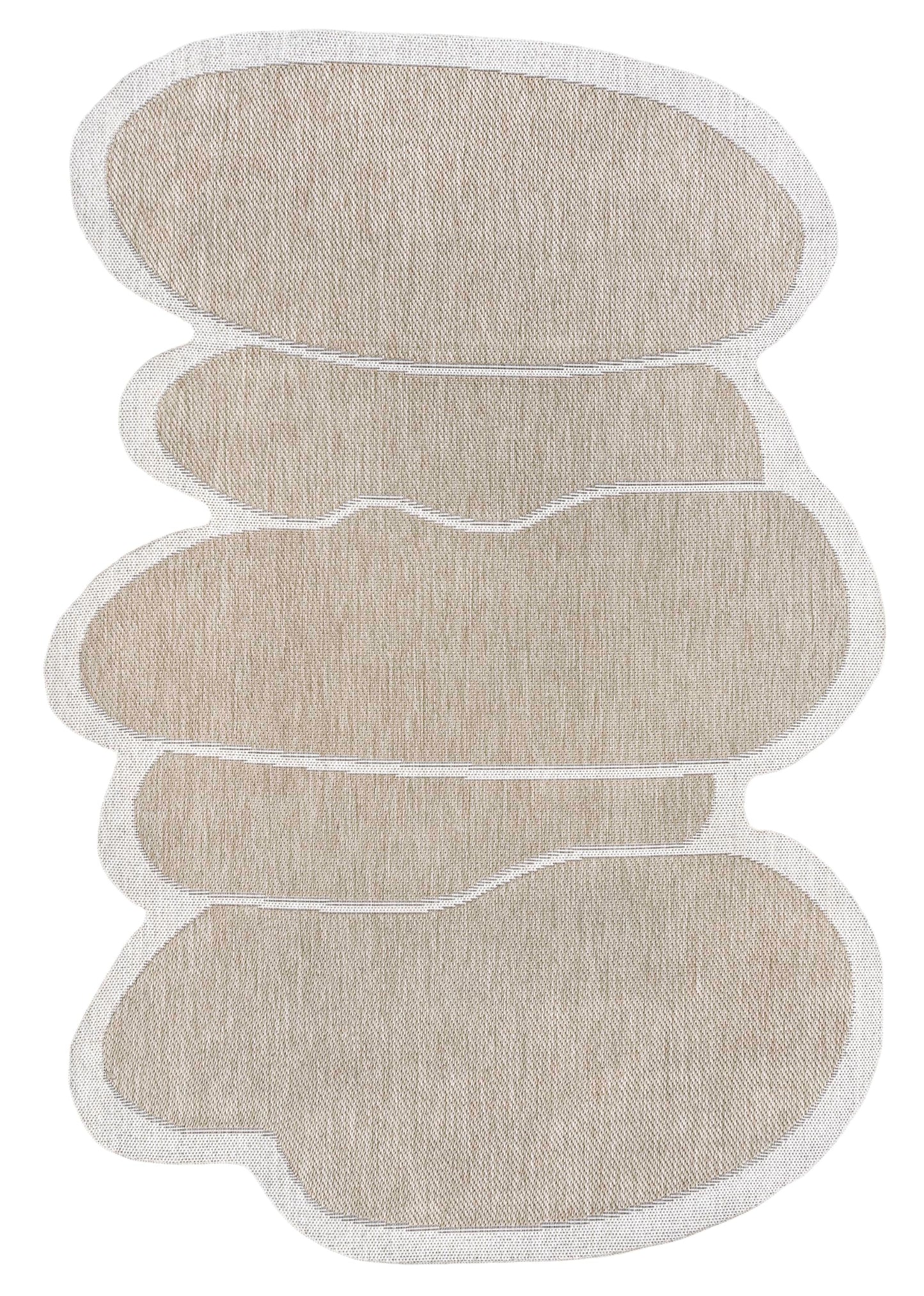 JONATHAN Y Rustic Abstract Indoor Outdoor Area Rug 8X10 Beige/Cream, Jasper Modern for Backyard, Patio, Porch, Easy-Cleaning, High Traffic, Pet-Friendly, Non-Shedding (SHP101B-8)