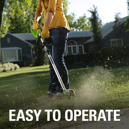 Greenworks 40V 12" Cordless String Trimmer, 0.065" Dual Line with Auto Feed, Variable Speed, Lightweight Weed Eater, 3-Year Warranty