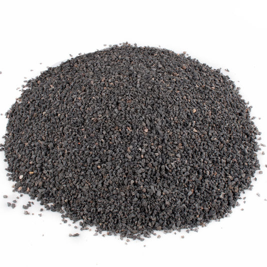7lb Black Lava Rock for Plant, 1/8-1/4 inch Horticultural Volcanic Rock Soil for Decorative Landscaping Bonsai, Cacti, Succulents Plants Top Dressing for Release Excess Water