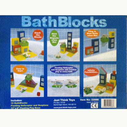 BathBlocks Floating Airport Set in Gift Box