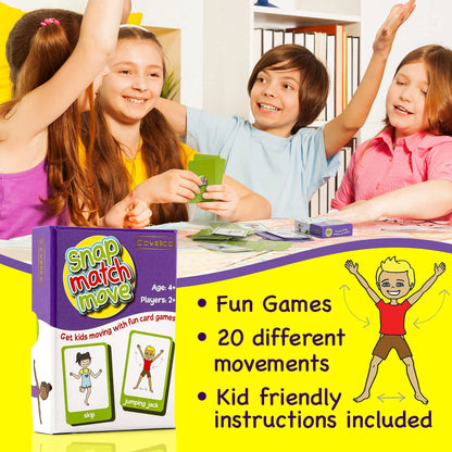 Covelico Kids Exercise Cards & Hopscotch Rings – 12 Rings + 3 Beanbags & 52 Activity Cards, Recess Toys, PE Equipment, Obstacle Course for Kids 3–5, Indoor & Outdoor
