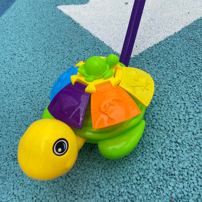 Toys car for Kids with Spinning Wings & Jingle Bell - Educational Fun for Christmas, Halloween, Thanksgiving, Birthday Gifts, Turtle Toys - (Color Random)