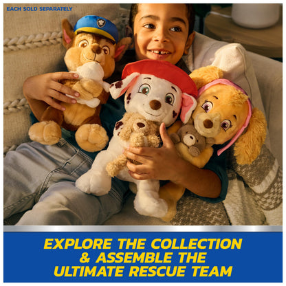 Paw Patrol GUND Birthday Chase Plush, Official Chase Plush Toy, Birthday Stuffed Animal, Sensory Toy for Ages 1 and Up, 9.5”