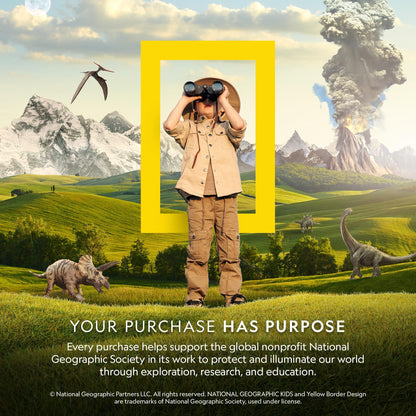 Blue Marble National Geographic Clay Dinosaur Arts & Crafts Kit - Air Dry Clay for Kids with 5 Clay Colors, 5 Dino Skeletons & Googly Eyes, Dinosaur Activity for Girls and Boys Ages 4 5 6 7 8 9 & 10