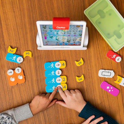 Osmo - Coding Family Bundle for iPad & Fire Tablet - 3 Educational Learning Games - Ages 5-10+ - Coding Jam, Coding Awbie, Coding Duo - STEM Toy (Osmo Base Required) (Amazon Exclusive)
