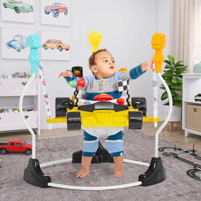 Dream On Me Champ Activity Center and Jumper in Yellow