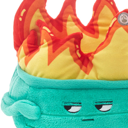 Hallmark Shoebox Dumpster Fire Plush with Sound and Motion (I Will Survive) Gift for Friends, Coworkers, Easter Gifts for Kids