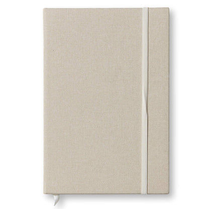 Portage Blank Hardcover Aesthetic Notebook Writing Journal – Bleed-Proof Paper Notepad for Journaling, High GSM, A5 Notebook, Cream Pages - Oatmeal, 6 x 8.5 Inches, 224 Pages