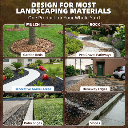 Shabebe Rock Glue, 1Gallon Mulch Hold for Landscaping with Sprayer, 99% Ultra Stick Pea Gravel Stabilizer Landscape, Non-Toxic Rapid-Dry Landscape Binder, Dries-Clear Gravel Binder for Pebble Garden