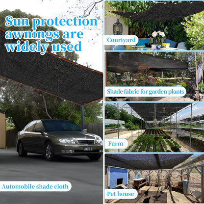 90% Shade Cloth for Garden 10x20FT Shade Cloth with Grommets,Shade Tarp for Plants,Shade Tarps for Outdoors,Patio Covers for Shade and Rain,Suitable for Shading Plants,Garage,Summer Garden Shade Net