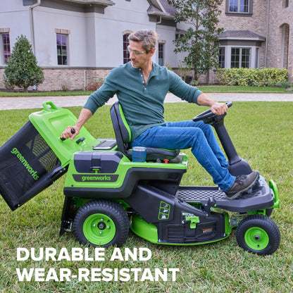 Greenworks 30" Riding Mower Bagging Kit, Efficient Grass Collection