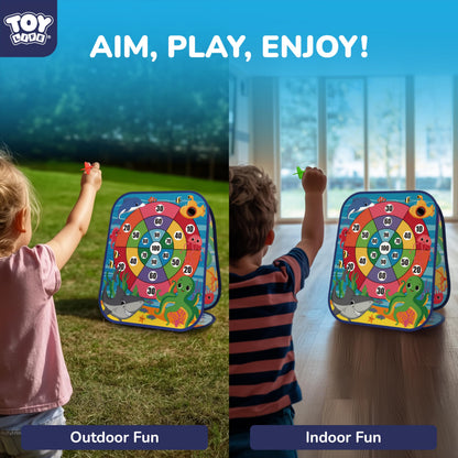 TOY Life Toddler Outdoor Toys for Kids Ages 4-8, Bean Bag Toss, Outside Yard Games for Kids Cornhole, Indoor Lawn Backyard Games Birthday Family Party Toddler Game, Gift for Boys 3 4 5 6 7
