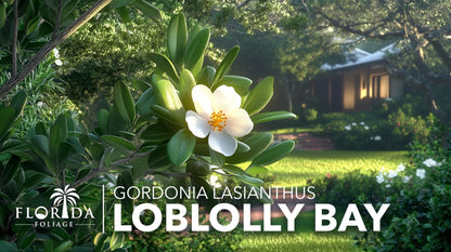 Loblolly Bay | 3 Live Plants | Gordonia lasianthus | Evergreen Flowering Tree for Landscaping | Thrives in Wet Soil & Tolerates Wet Feet